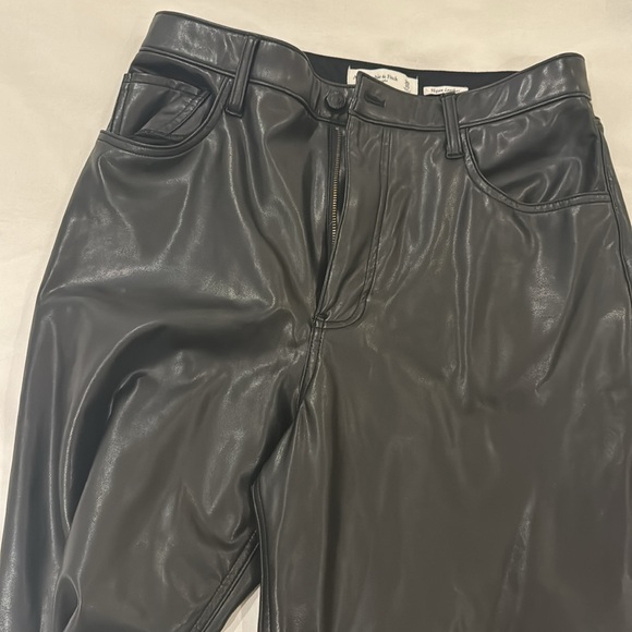 Abercrombie vegan leather pants - Picture 5 of 5